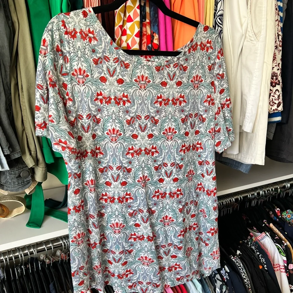 Loft linen tee. - Picture 1 of 4